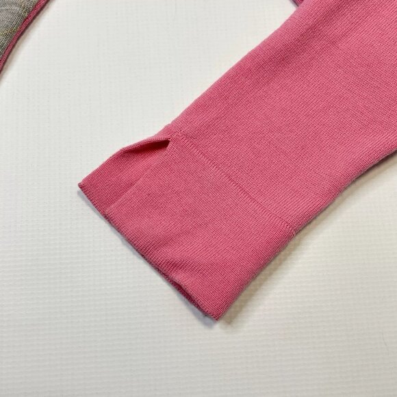 Lilly Pulitzer Merino Wool Pink Argyle Cardigan Sweater Women's Size Small - Picture 5 of 12